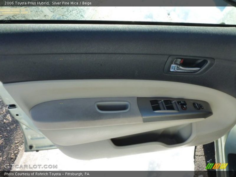 Silver Pine Mica / Beige 2006 Toyota Prius Hybrid