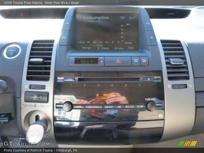 Silver Pine Mica / Beige 2006 Toyota Prius Hybrid
