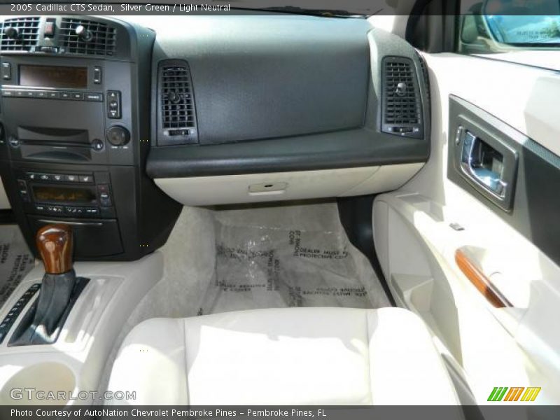 Silver Green / Light Neutral 2005 Cadillac CTS Sedan