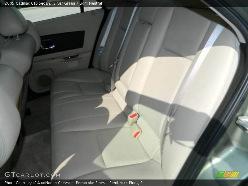 Silver Green / Light Neutral 2005 Cadillac CTS Sedan