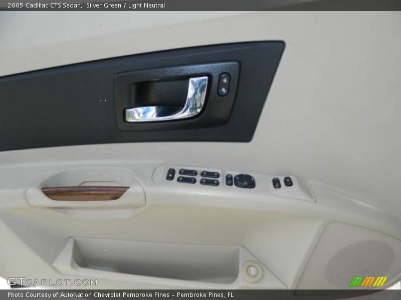 Silver Green / Light Neutral 2005 Cadillac CTS Sedan