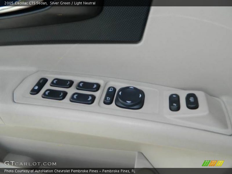 Silver Green / Light Neutral 2005 Cadillac CTS Sedan