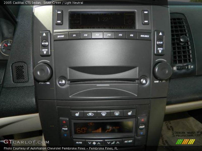 Silver Green / Light Neutral 2005 Cadillac CTS Sedan