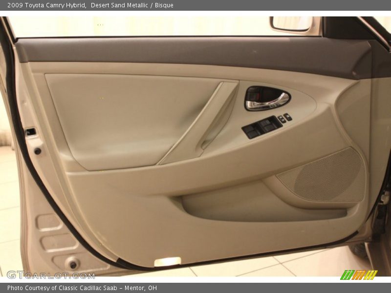 Desert Sand Metallic / Bisque 2009 Toyota Camry Hybrid