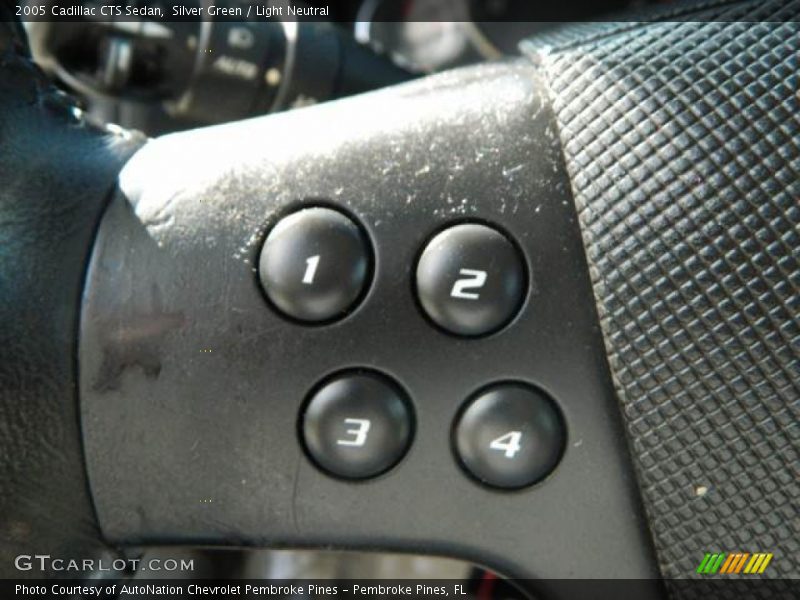Silver Green / Light Neutral 2005 Cadillac CTS Sedan