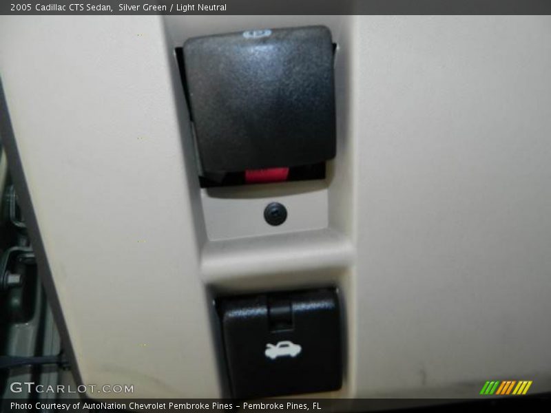 Silver Green / Light Neutral 2005 Cadillac CTS Sedan