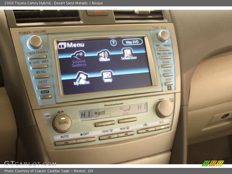 Desert Sand Metallic / Bisque 2009 Toyota Camry Hybrid