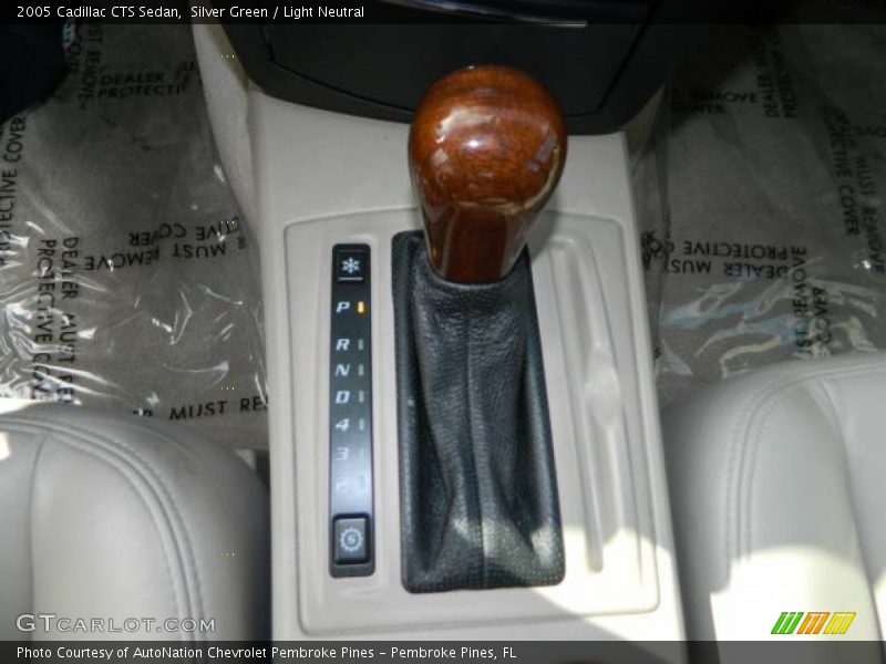 Silver Green / Light Neutral 2005 Cadillac CTS Sedan