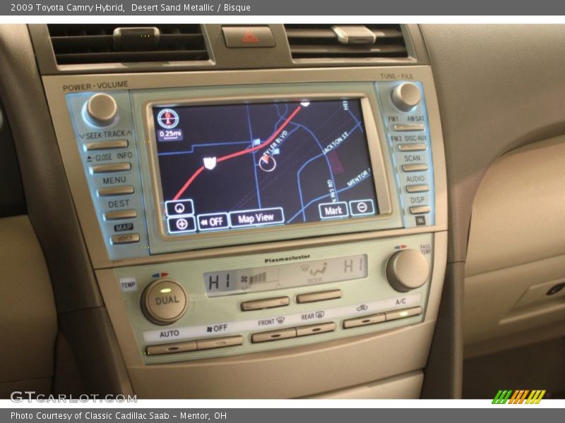Desert Sand Metallic / Bisque 2009 Toyota Camry Hybrid