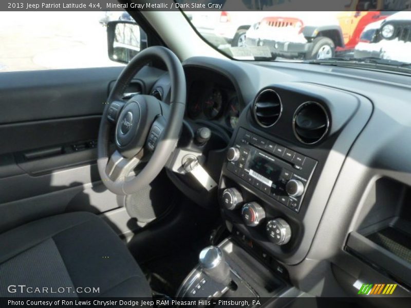 Mineral Gray Metallic / Dark Slate Gray 2013 Jeep Patriot Latitude 4x4