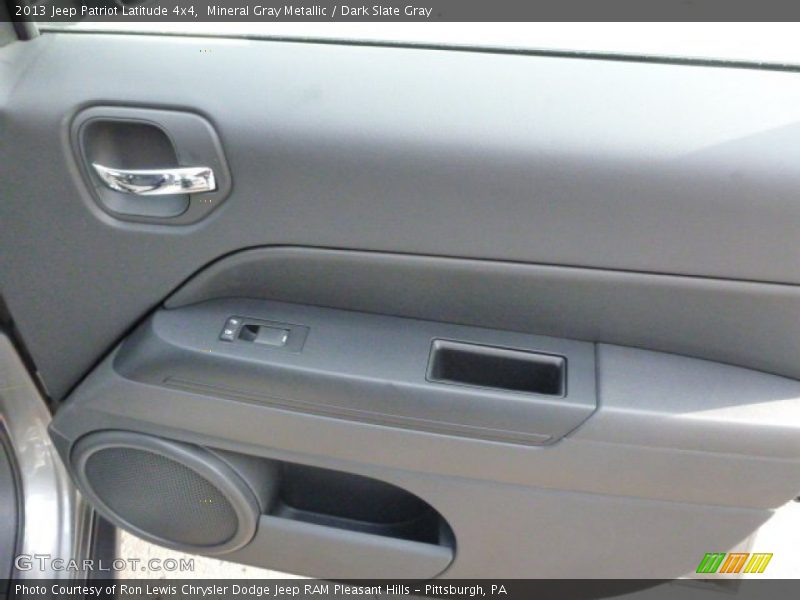 Mineral Gray Metallic / Dark Slate Gray 2013 Jeep Patriot Latitude 4x4