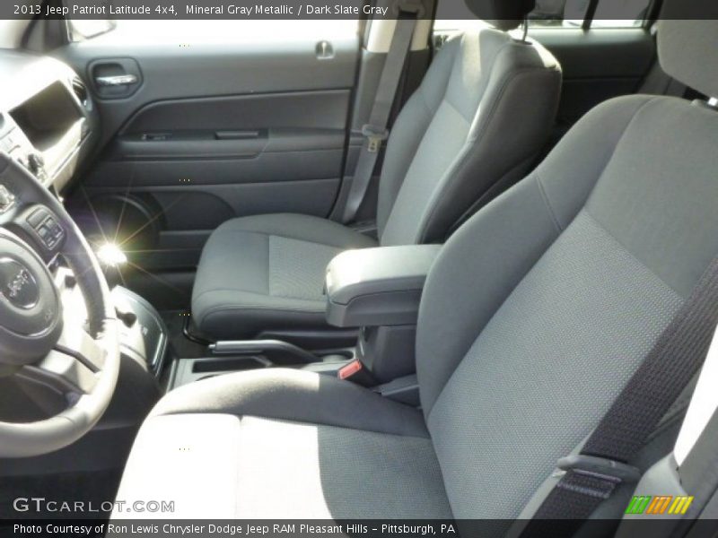 Mineral Gray Metallic / Dark Slate Gray 2013 Jeep Patriot Latitude 4x4