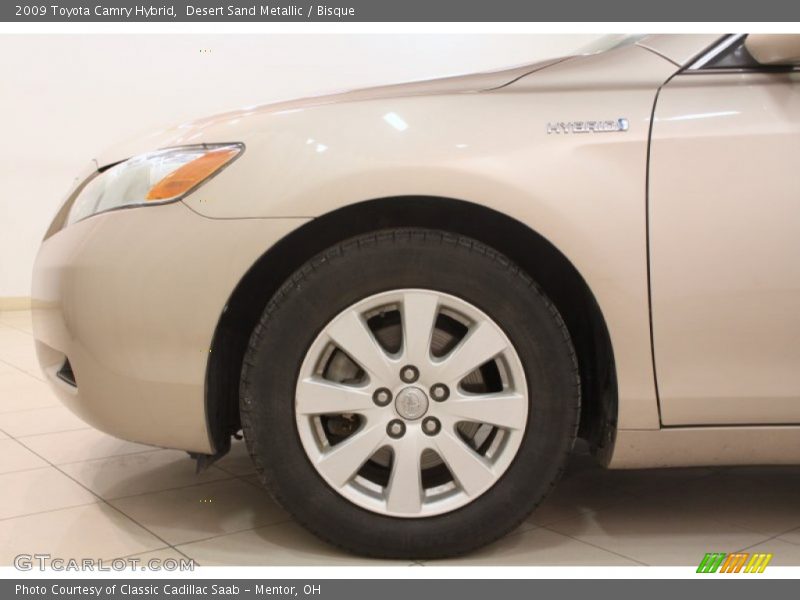 Desert Sand Metallic / Bisque 2009 Toyota Camry Hybrid