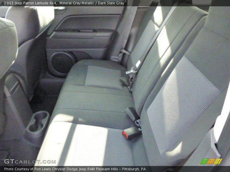 Mineral Gray Metallic / Dark Slate Gray 2013 Jeep Patriot Latitude 4x4