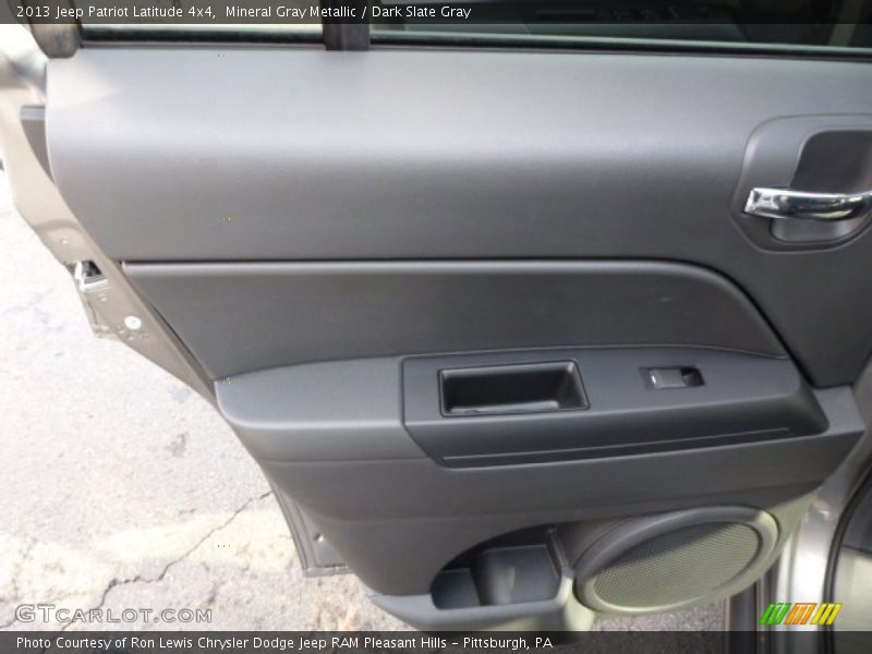 Mineral Gray Metallic / Dark Slate Gray 2013 Jeep Patriot Latitude 4x4