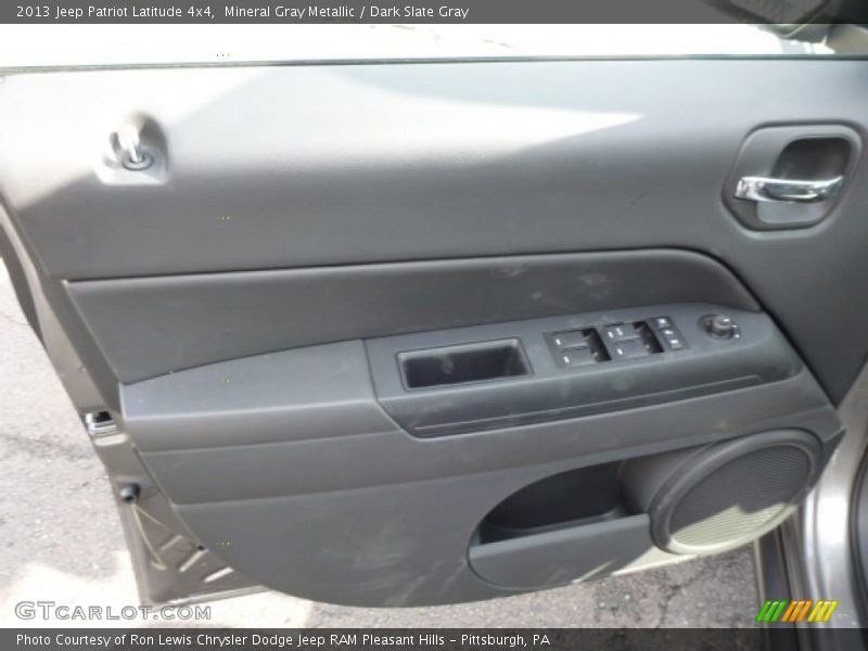 Mineral Gray Metallic / Dark Slate Gray 2013 Jeep Patriot Latitude 4x4