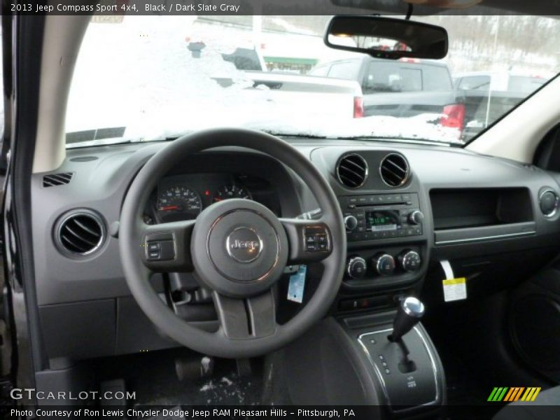 Black / Dark Slate Gray 2013 Jeep Compass Sport 4x4