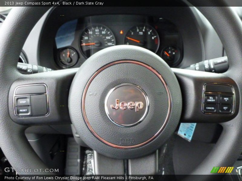 Black / Dark Slate Gray 2013 Jeep Compass Sport 4x4