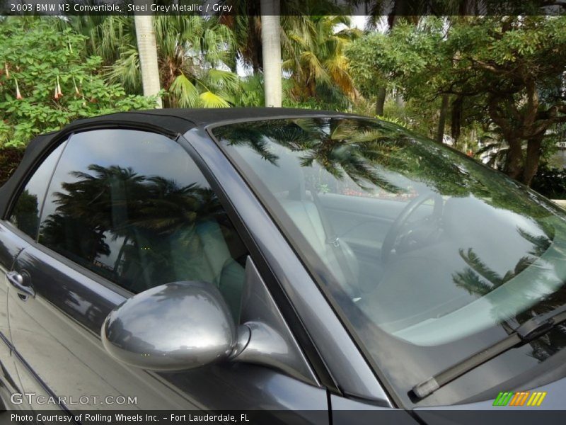 Steel Grey Metallic / Grey 2003 BMW M3 Convertible
