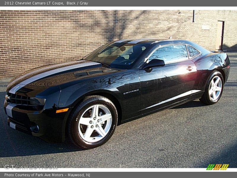 Black / Gray 2012 Chevrolet Camaro LT Coupe