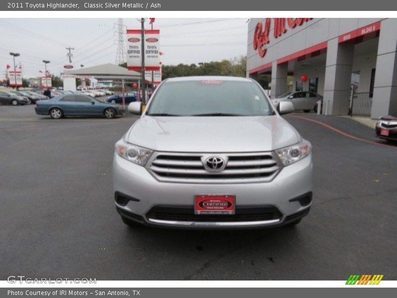 Classic Silver Metallic / Ash 2011 Toyota Highlander