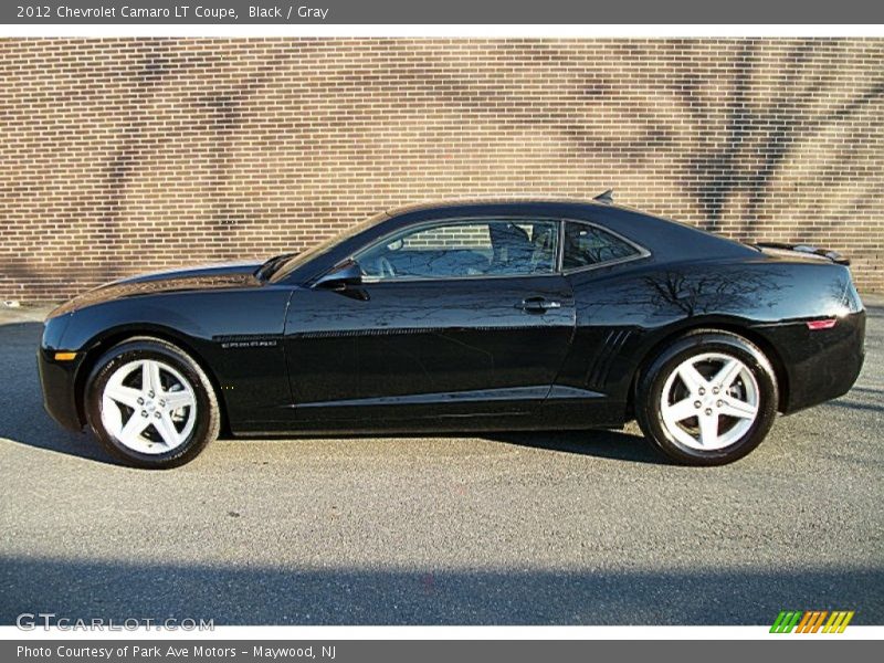Black / Gray 2012 Chevrolet Camaro LT Coupe