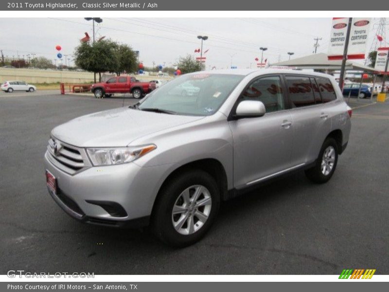 Classic Silver Metallic / Ash 2011 Toyota Highlander