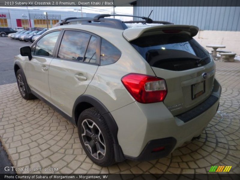 Desert Khaki / Black 2013 Subaru XV Crosstrek 2.0 Premium