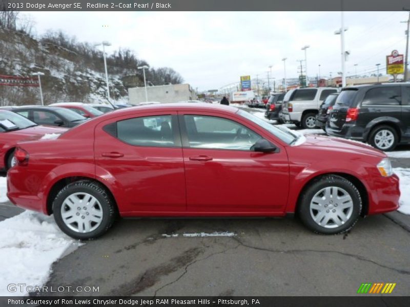 Redline 2-Coat Pearl / Black 2013 Dodge Avenger SE