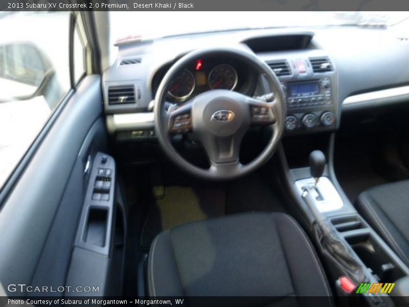 Desert Khaki / Black 2013 Subaru XV Crosstrek 2.0 Premium