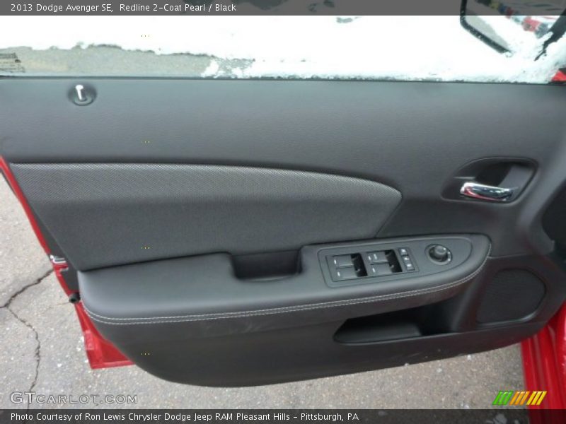 Redline 2-Coat Pearl / Black 2013 Dodge Avenger SE