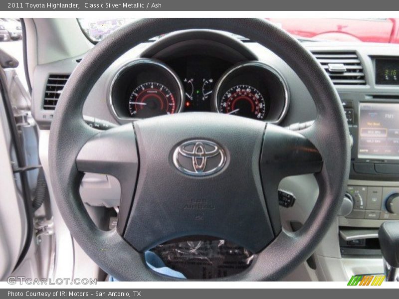 Classic Silver Metallic / Ash 2011 Toyota Highlander
