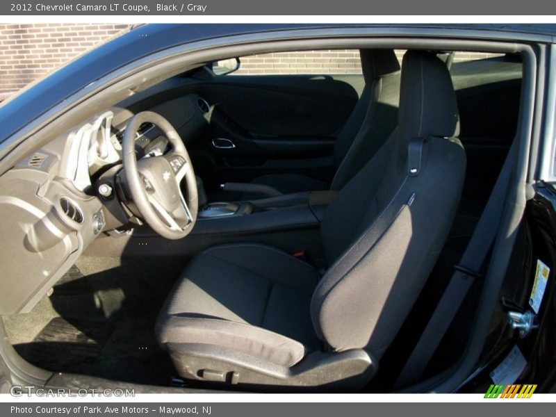 Black / Gray 2012 Chevrolet Camaro LT Coupe