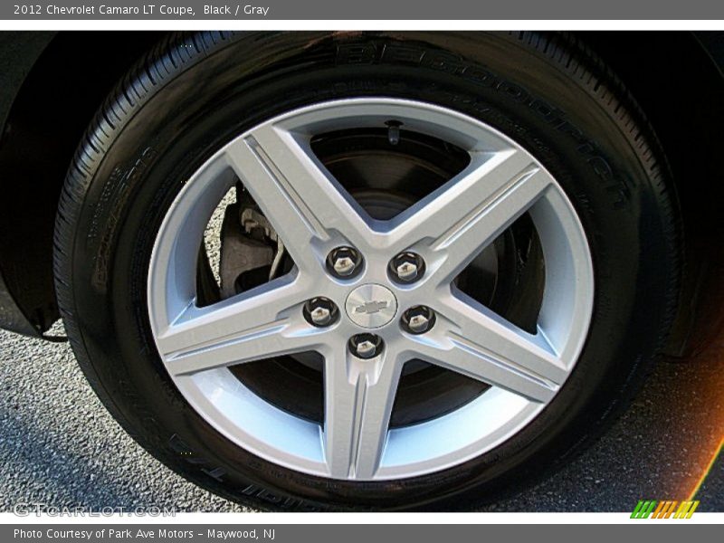 Black / Gray 2012 Chevrolet Camaro LT Coupe