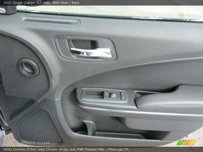Billet Silver / Black 2013 Dodge Charger SXT AWD