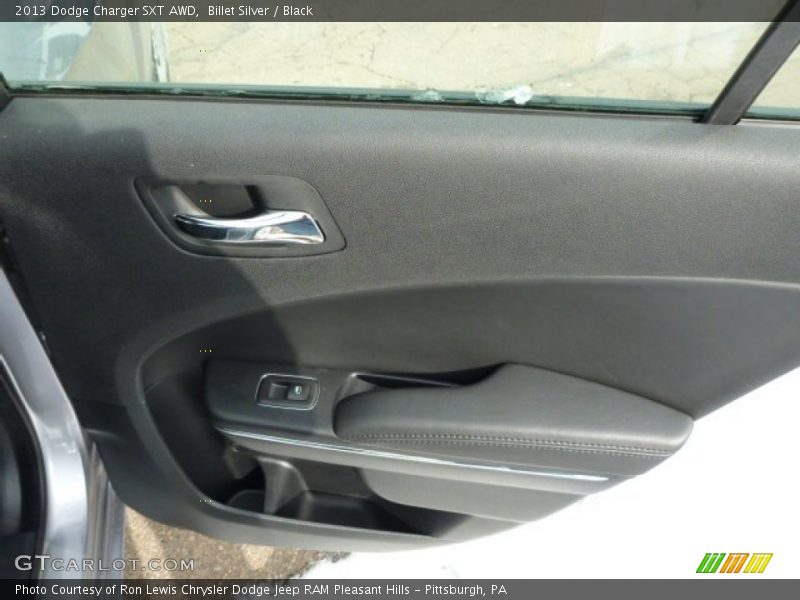Billet Silver / Black 2013 Dodge Charger SXT AWD