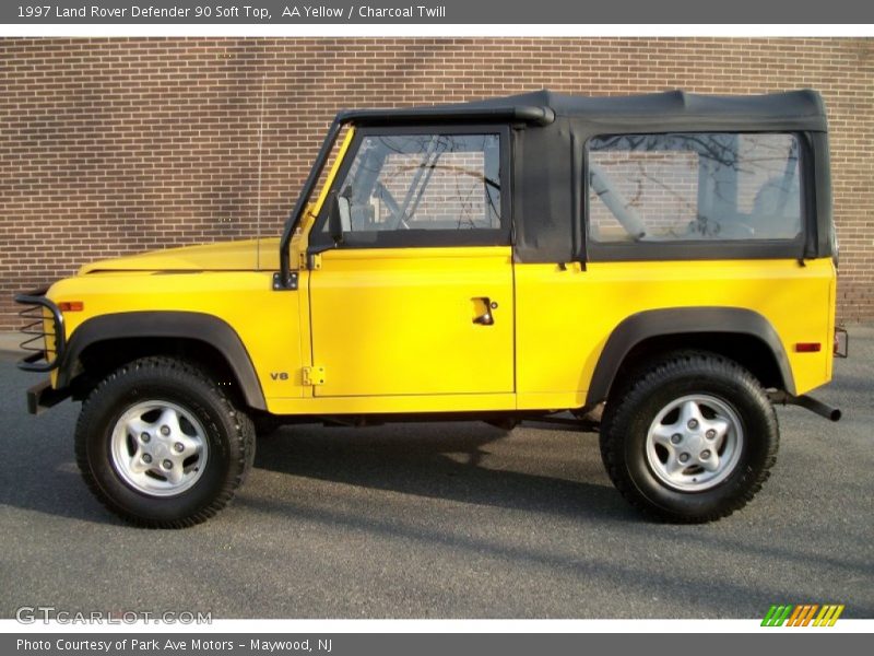  1997 Defender 90 Soft Top AA Yellow