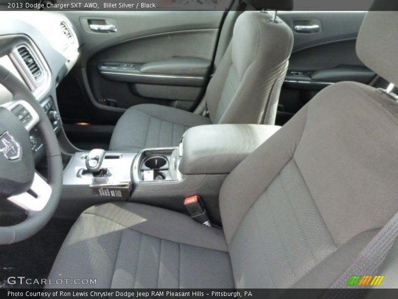 Billet Silver / Black 2013 Dodge Charger SXT AWD