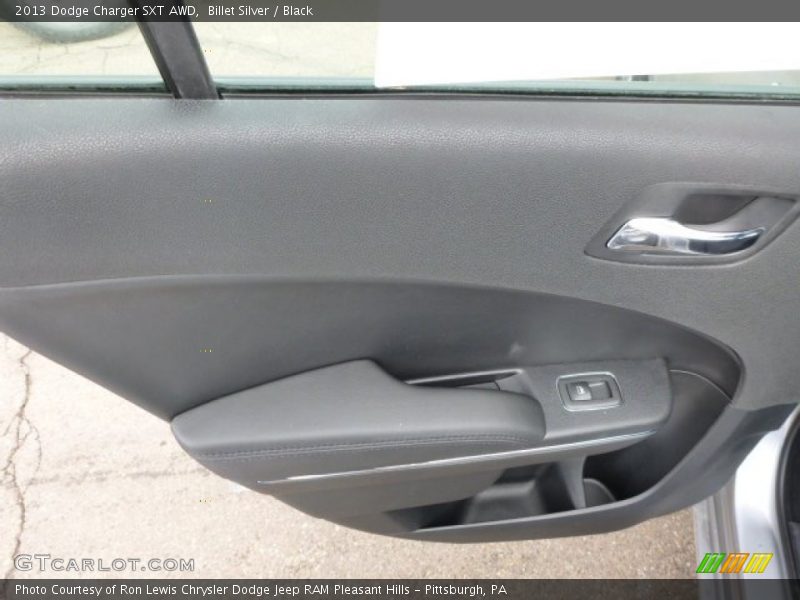 Billet Silver / Black 2013 Dodge Charger SXT AWD