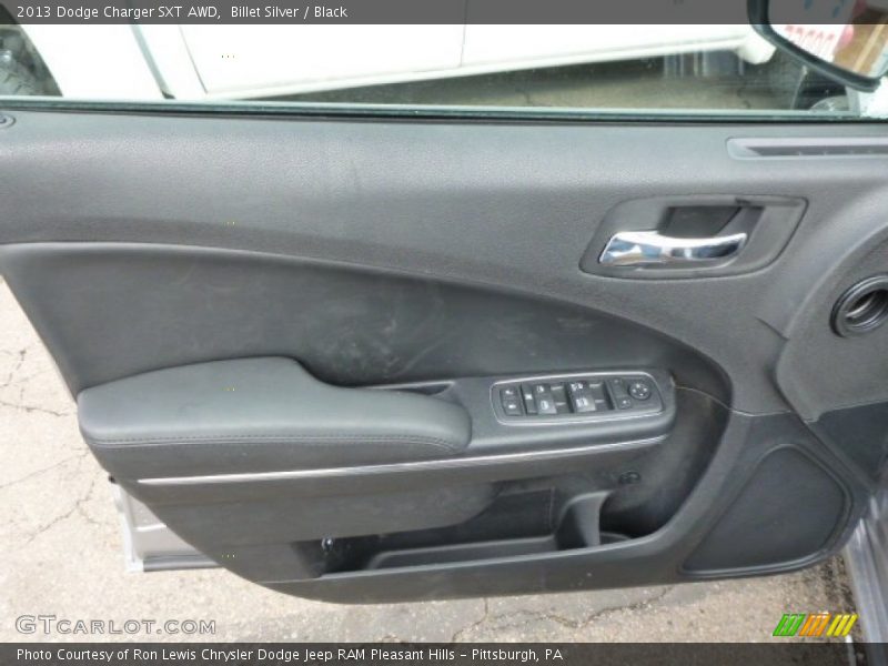 Billet Silver / Black 2013 Dodge Charger SXT AWD