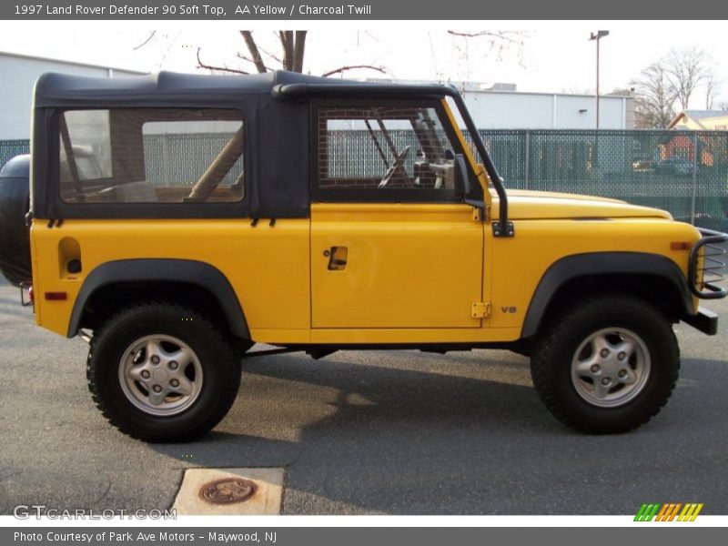  1997 Defender 90 Soft Top AA Yellow