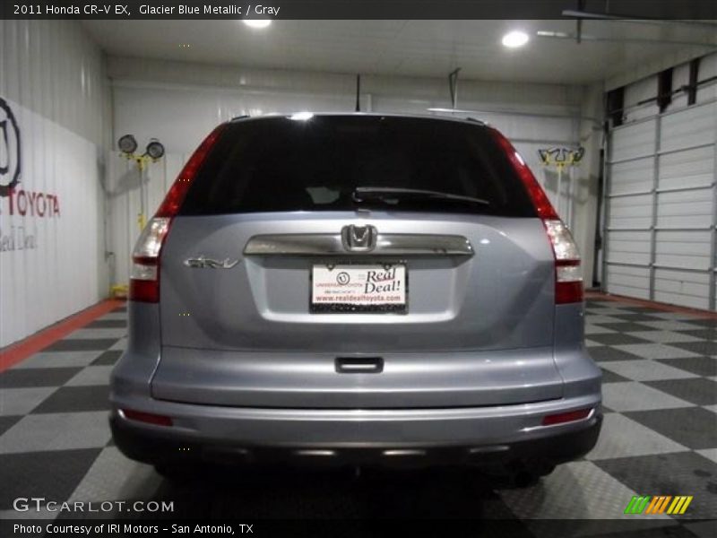 Glacier Blue Metallic / Gray 2011 Honda CR-V EX