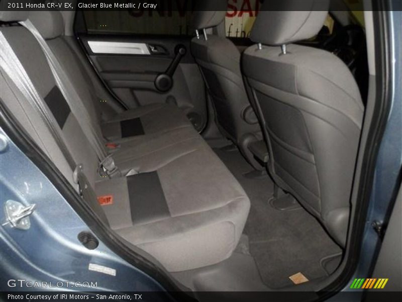 Glacier Blue Metallic / Gray 2011 Honda CR-V EX