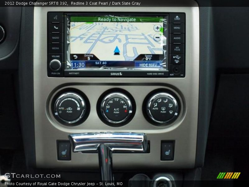 Redline 3 Coat Pearl / Dark Slate Gray 2012 Dodge Challenger SRT8 392