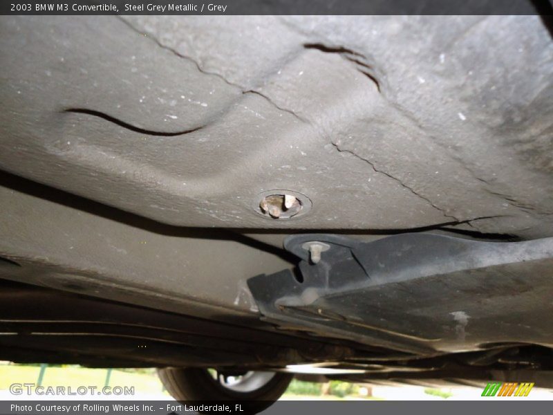 Steel Grey Metallic / Grey 2003 BMW M3 Convertible