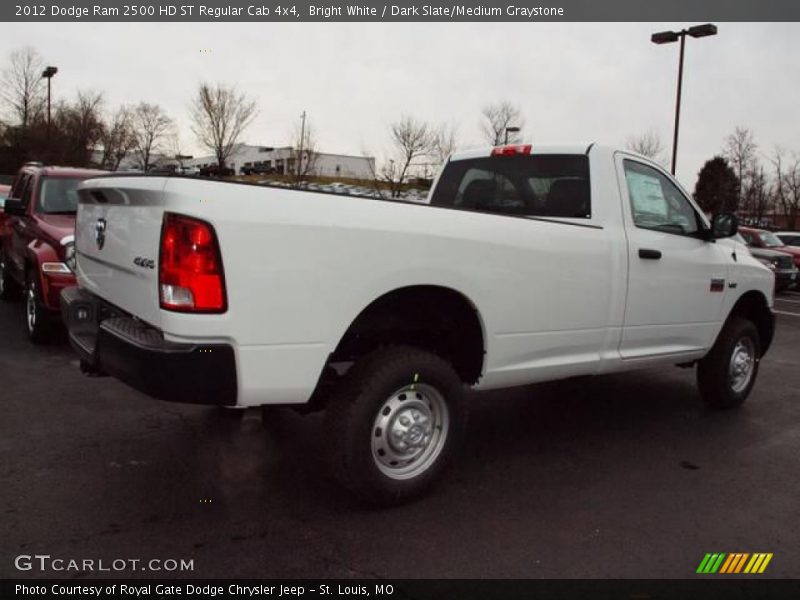 Bright White / Dark Slate/Medium Graystone 2012 Dodge Ram 2500 HD ST Regular Cab 4x4