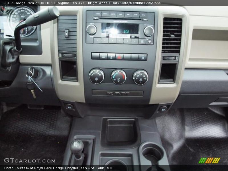 Controls of 2012 Ram 2500 HD ST Regular Cab 4x4