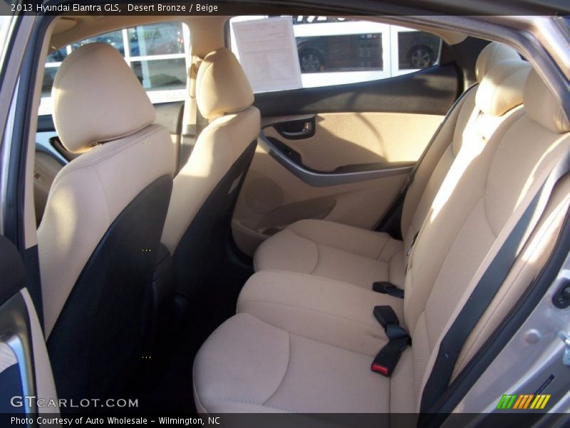 Desert Bronze / Beige 2013 Hyundai Elantra GLS