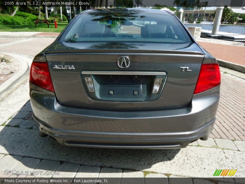 Anthracite Metallic / Ebony 2005 Acura TL 3.2