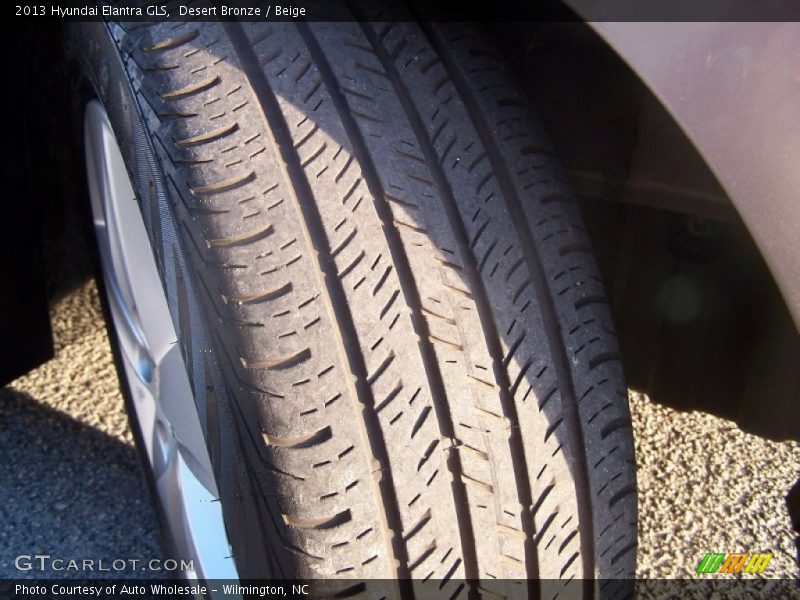 Desert Bronze / Beige 2013 Hyundai Elantra GLS